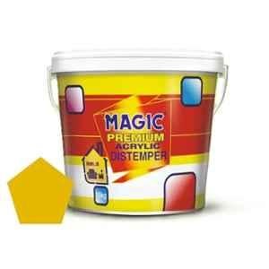 Magic Paints 1101 5kg Passion Yellow Matte Finish Acrylic Distemper Paint