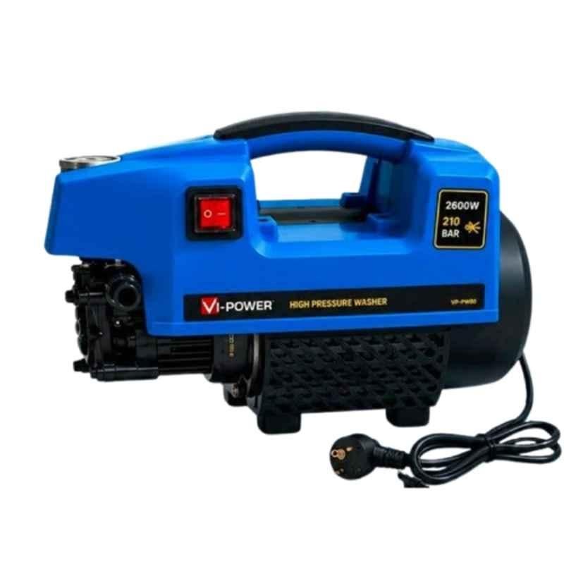 VI-Power 2600W 210bar High Performance Pressure Washer with 5m Hose Pipe, VP-PW80