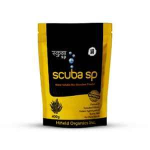 Hifield Scuba SP 400g Humic Acid 80% +Seaweed Extract 20% Biostimulant Powder for Soil Health, Root Growth & Stress Resistance