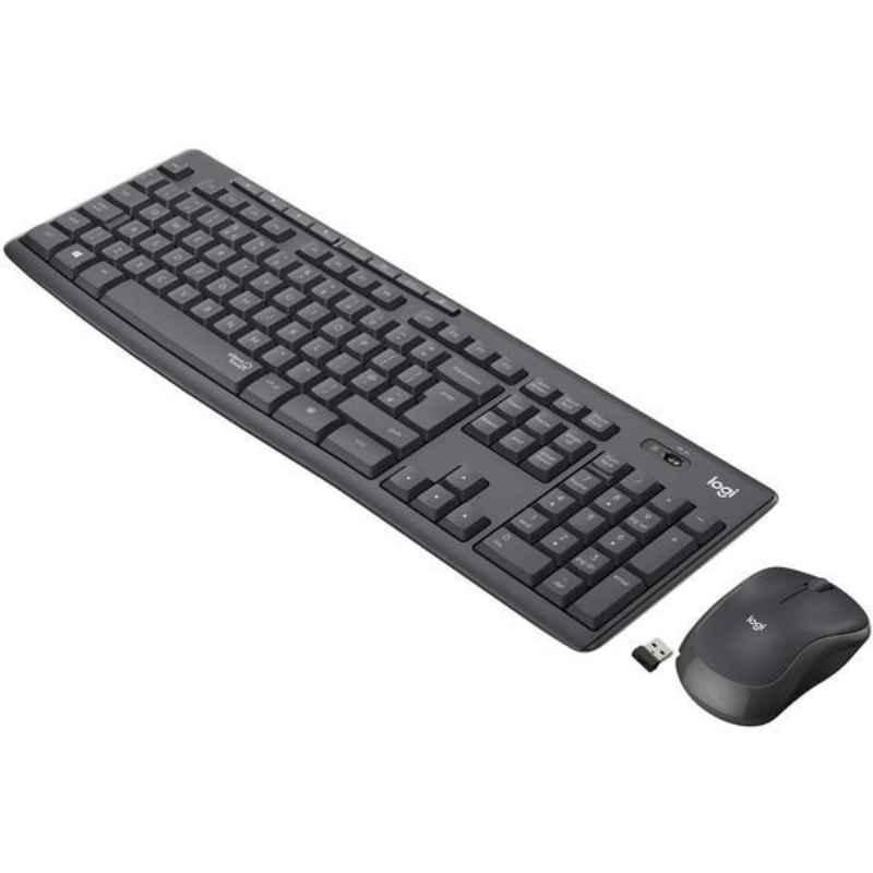 Logitech MK295 10m Black Wireless Keyboard & Mouse Combo, 920 009801