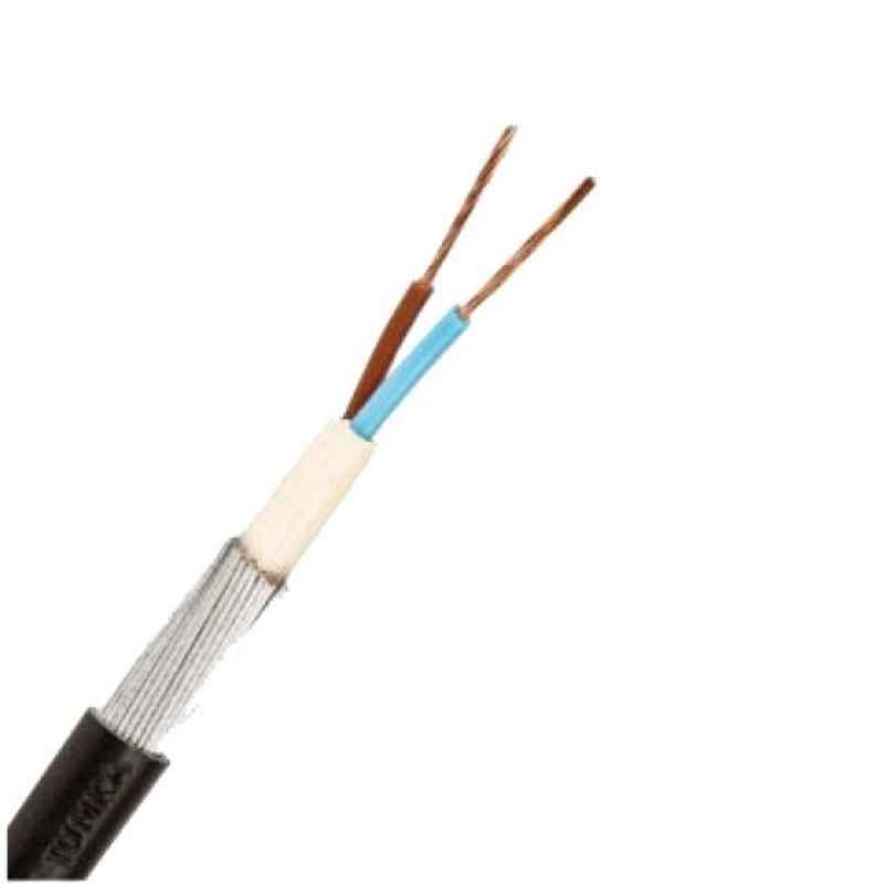 Polycab 16 Sqmm 2 Core Copper Armoured High Tension Cable, 2XWY, Length: 100 m