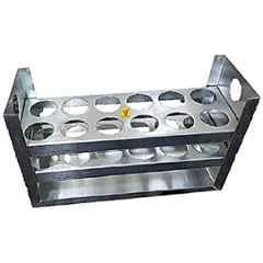 Lab Junction 12mm 12 Hole Aluminium Test Tube Stand, LJ-1501
