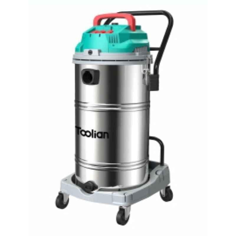 Toolian 2800W 70 Litre Stainless Steel Vacuum Cleaner, TP-VC-06