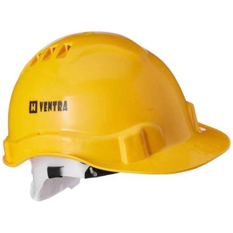 Ventra Safety Helmet, LDR Yellow (Pack of 5)