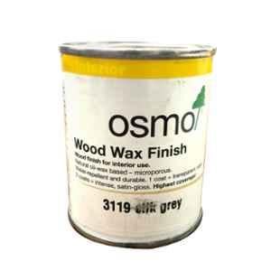 Osmo 3119 125ml Silk Grey Wood Wax Finish for Interior Use, AD171