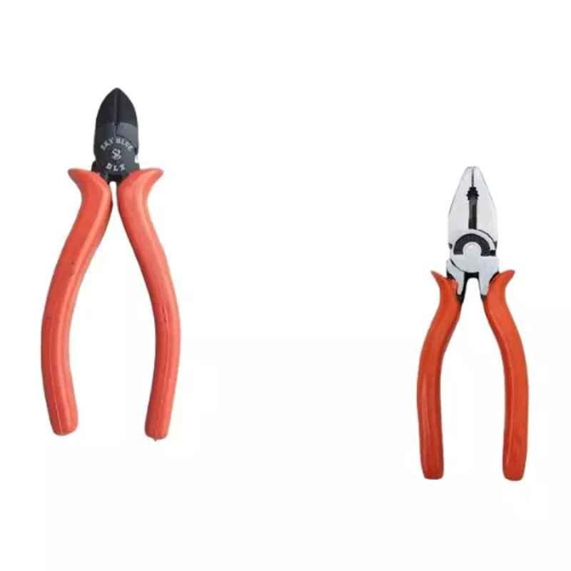 Sky Blue 2 Pcs 7.8 inch Lineman Plier Combo, SBE_PLIER_0604