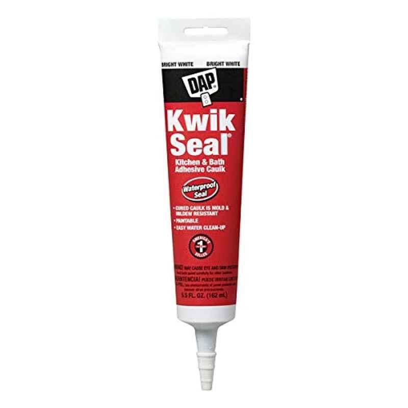 DAP Kwik Seal�5.5oz�White Kitchen & Bath Caulk, 18001
