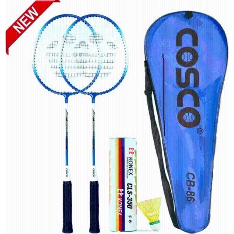 Cosco CB 86 Sports Badminton with Nylon Shuttlecock for Boys & Girls