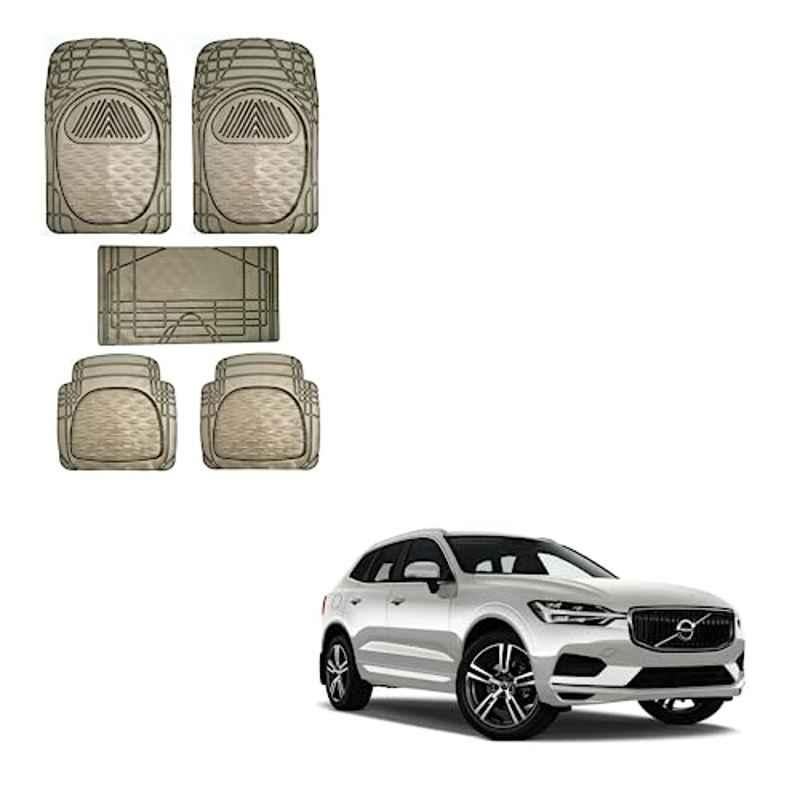 Kozdiko 6205 5 Pcs Rubber & PVC Smoke Car Foot Mat Set for Volvo XC60