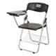 MBTC Erizo Black Folding Student Chair with Writing Pad