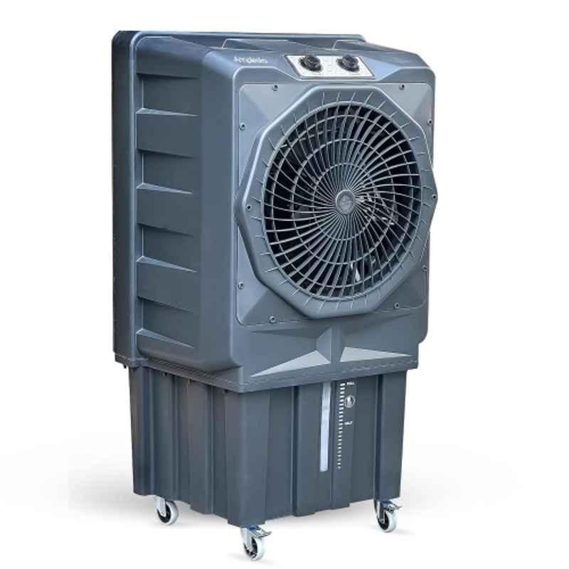 Amplesta Tejas 190W 110 Litre Plastic Dark Grey Desert Air Cooler with Honeycomb Pad Cooling & 1 Year Warranty