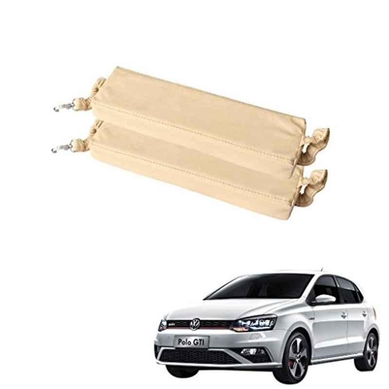 Kozdiko 2 Pcs Beige Seat Gap Filler Set for Volkswagen GTI Polo