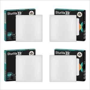 Sturlite Lexxo 15W 1500lm Cool White Square LED Surface Light (Pack of 4)