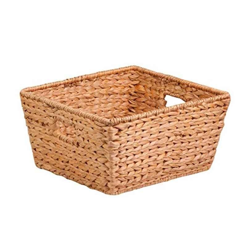 Honey-Can-Do Wicker Brown Large Tall Basket, STO-02885