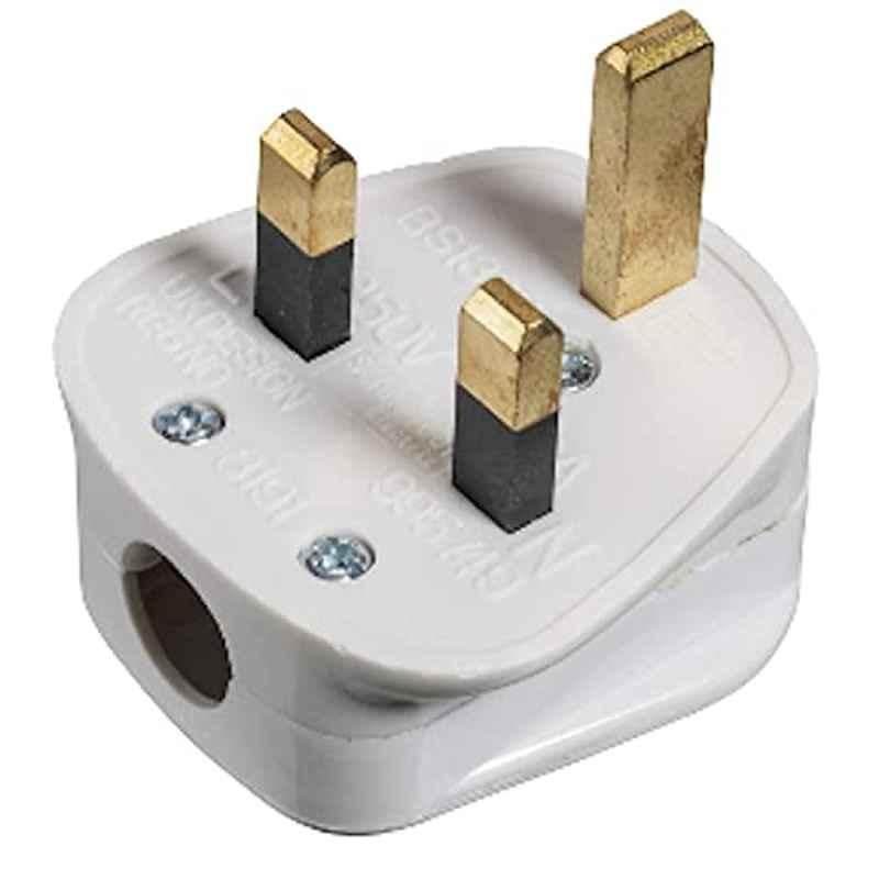 RR 13A 3 Pin Top Plug (Pack of 10)