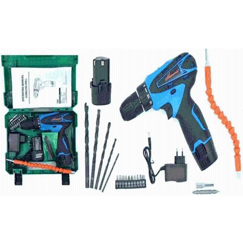 XDLB 12V Cordless Drill Driver with 24 Pcs Accessories, 1850_WIRELESS4