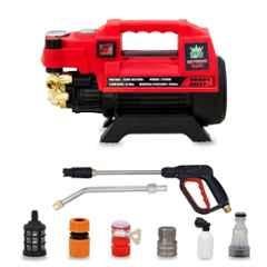 RBW PW-400 2500W 120-150bar Red High Pressure Washer with Brass Coated Pump