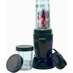 Singer Nutricool 500W Black Juicer Mixer Grinder with 2 Jars