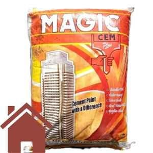 Magic Paints Cem Plus 5kg Brick Red Matte Finish Decorative Waterproof Cement Paint
