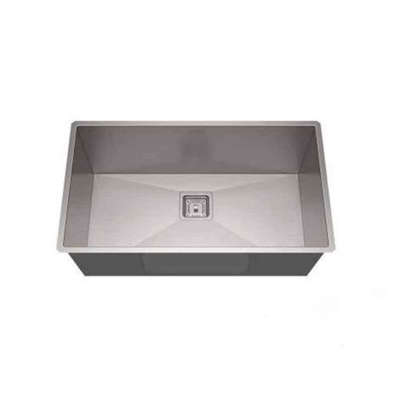 Renvox 24x18x9cm Stainless Steel Glossy Finish Hand Made Kitchen Sink