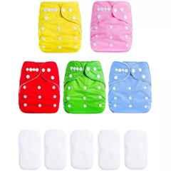 Fastgear Reusable Free Size Cotton Diaper for Kids, FG3267