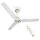 Maya DC Eco Tech 30W White Solar BLDC Ceiling Fan with Remote, Sweep: 1200 mm