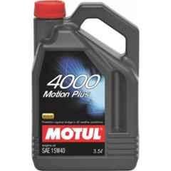 Motul 4000 Motion Plus 15W40 3.5L High Performance Engine Oil