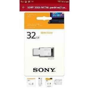 Sony 32gb Metal Pd 2years Company Warranty Pen Drive