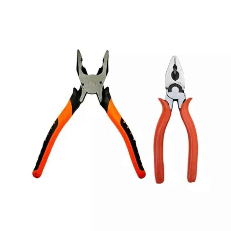 Sky Blue 2 Pcs 7.8 inch Lineman Plier Combo, SBE_PLIER_COMBOS_COMBO_396