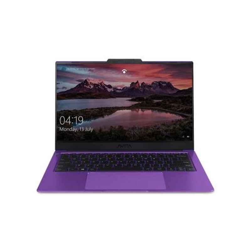 AVITA LIBER V 10th Gen Intel Core i5 10210U 8GB DDR4 RAM 512GB SSD/Windows 10 Home & 14 inch Display Avita Purple Laptop, NS14A8INF562-AP