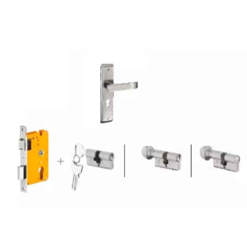 Dorset Dash HL DAS 204.3mm Zinc SC Finish Lock Set with KY Mortise Lever Lock