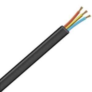 KEI 16 Sqmm 3 Core Flat Submersible Cable, Length: 100 m