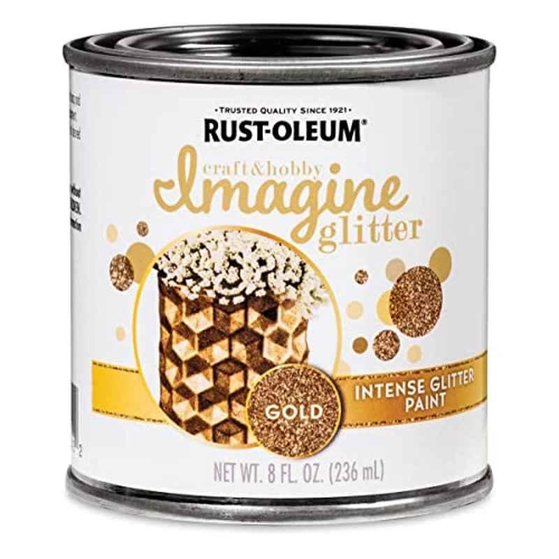 Rust-Oleum Imagine Craft & Hobby 236ml Golden 345698 Intense Glitter Paint