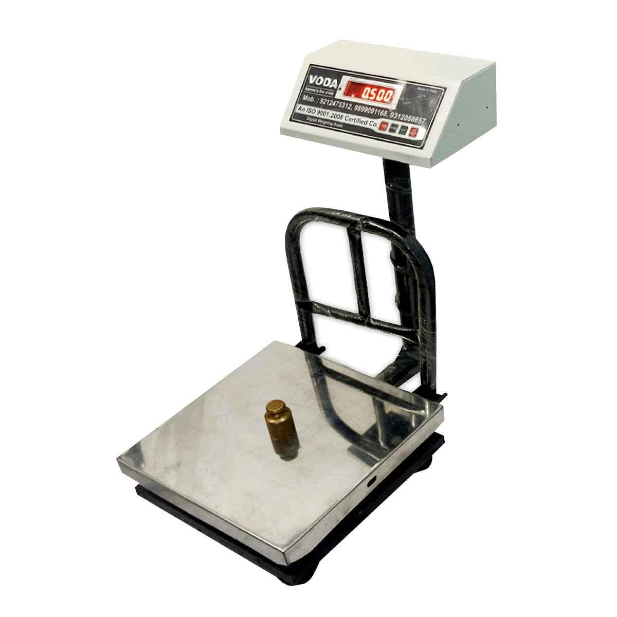 Buy Voda 300kg and 50g Accuracy Heavy Duty Platform Weighing Machine with 1  Year Warranty, VSP-300 Online At Price ₹6599