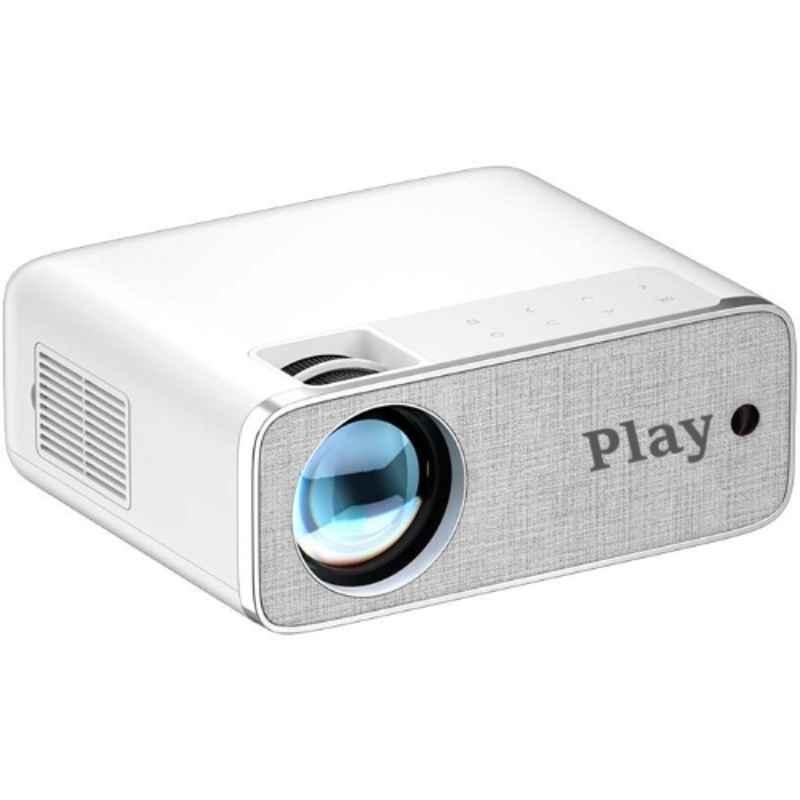 PLAY MP10 White 1280x800 Native Resolution 5500lm Android LED Professional Home Theatre Wireless Portable Projector