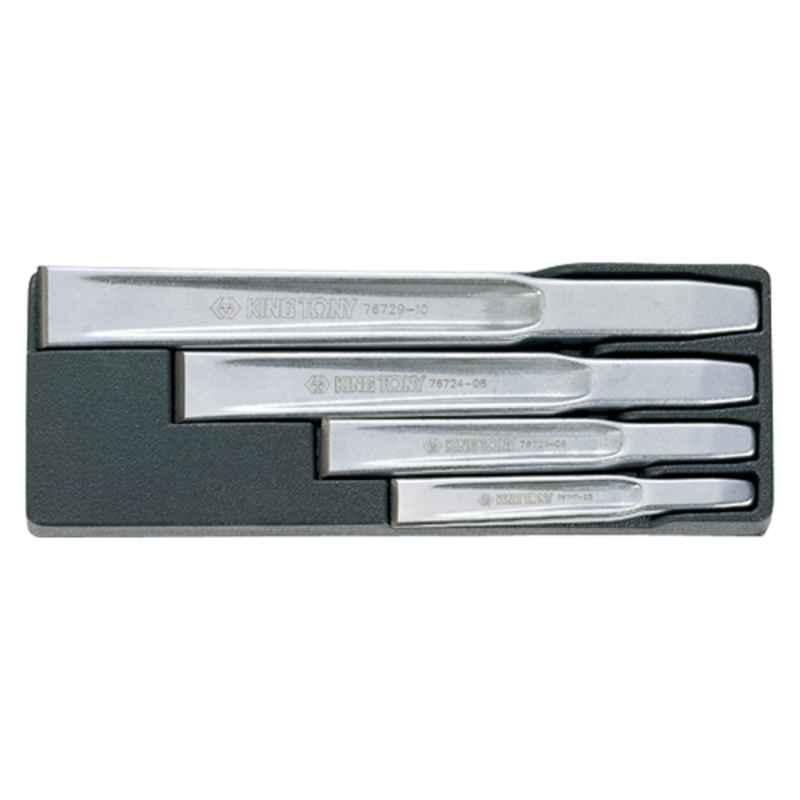 4PC.FLAT CHISEL SET, 11104PR10