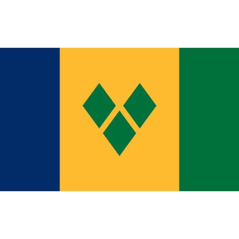 American Flags 3x5ft Nylon St. Vincent and the Grenadines Flag