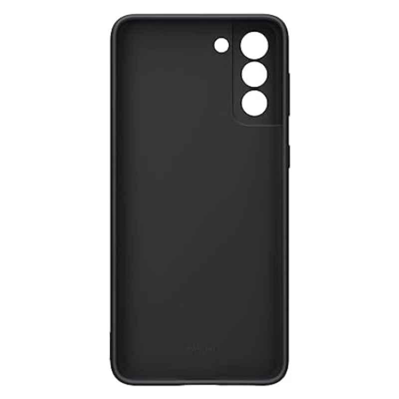 Samsung Galaxy S21 Plus Silicone Black Back Mobile Cover, EF-PG996TBEGWW