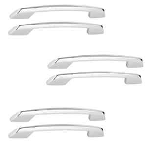 Atom 545 4 inch CP Finish Zinc Cabinet Pull Handle (Pack of 6)