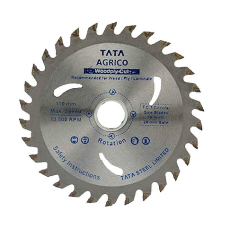 Tata Agrico TCN430 110x1.9x30Tx20.16mm TCT Blade Woodply Cut, TCT