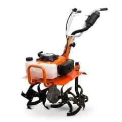 CAM 3.5HP 53cc 4 Stroke Petrol Engine Mini Power Tiller with 16 Carbon Steel Blades for Cultivating, Tilling & Weeding