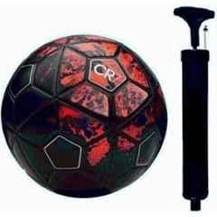 Sliva Black & Orange Football with Pump, Size: 5