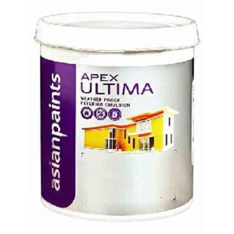 Asian Paints 10 L Brilliant White Apex Ultima Waterproof Exterior Emulsion, 912