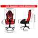 ASE Gaming Gold 135kg Leather High Back Multicolour Ergonomic Gaming Chair