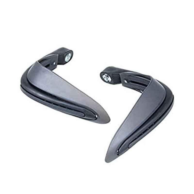 AOW Motorcycle Handguards with Led Light for 7/8 inch Grips - 300 * 140 * 110mm (Grey) Universal for All Bikes y-10