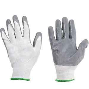 Frontier White & Grey Nylon Cut Resistant Gloves (Pack of 120)