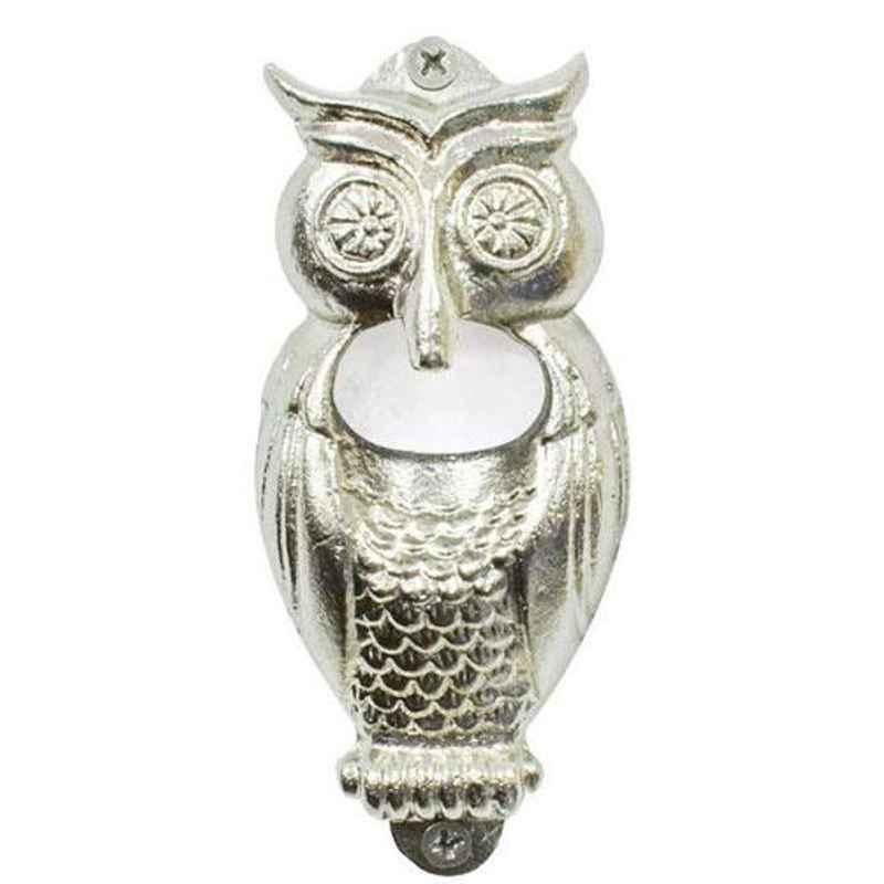 Casa Decor Silver Owl Vintage Style Cast Iron Bottle Opener, CDBOT00126