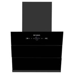 Faber Aether 1600m3/hr 75cm Black Heat Autoclean Wall Mounting Chimney, 330.0733.451