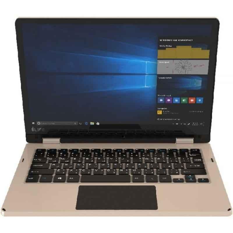 i-Life Zed Note Prime 11.6 inch 2/32GB Gold FHD Window 10 Home Convertible 2-In-1 Laptop