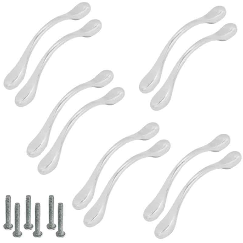 Atom 548 4 inch CP Finish Zinc Cabinet Pull Handle (Pack of 10)